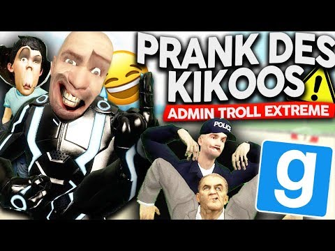 PRANK LES JOUEURS EN ADMIN ! JE POUSSE LES KIKOOS AU BORD DES LARMES ! OMG ! - GMOD DARKRP