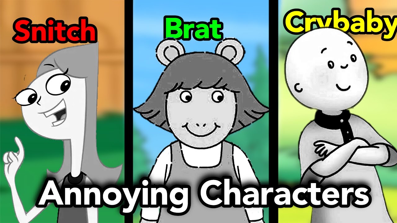 The WORST Cartoon Characters in Existence
