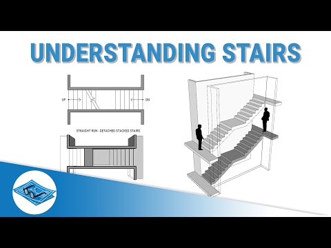 Learn Blueprint Reading - Understanding Stairs - Part 1