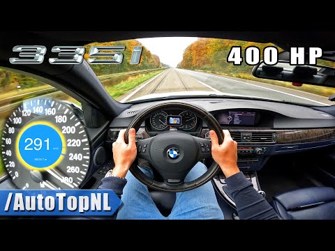 400HP BMW 335i E90 | TOP SPEED on AUTOBAHN by AutoTopNL