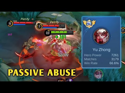 NO ONE CAN ESCAPE FROM THIS 1 SHOT COMBO BUILD! YU ZHONG GAMEPLAY