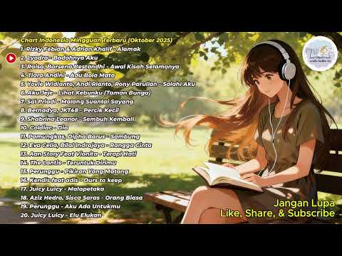 CHART LAGU INDONESIA TERBARU OKTOBER 2025 - TANPA IKLAN