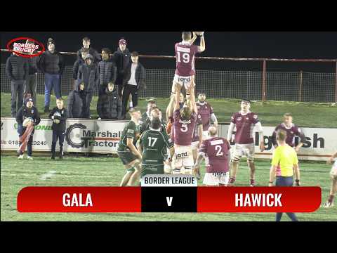 BRTV HIGHLIGHTS - GALA v HAWICK - BORDER LEAGUE  13.2.26