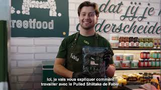 Pulled Shiitake 6 x 1kg | Fable