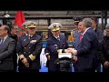 Espagne- Revivez en images la cérémonie de coupe de l’acier pour le nouveau patrouilleur hauturier de la Marine royale marocaine