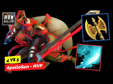 HoN Swiftblade RUNED CLEAVER with GENJURO - MVP