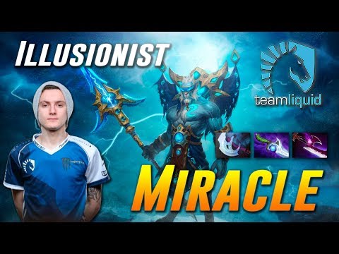 Miracle Phantom Lancer Illusionist - Dota 2 Pro MMR Gameplay