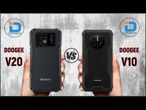 DOOGEE V20 vs DOOGEE V10 || Full Comparison ⚡ Which one is Best...