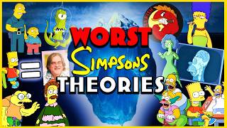The WORST Simpsons Theories Iceberg Explained