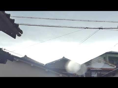 2018 0729台風（04）12号が大阪府から去った？AM7時30分頃