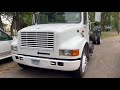 1997 International 4700LP T444E Cold Start Up