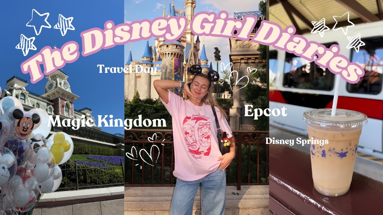 DISNEY WORLD VLOG! ✨travel day, Magic Kingdom, Epcot, Mystery pins, Disney Springs & more!