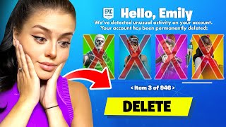 Deleting My Girlfriend’s Fortnite Account & Surprising Her With A New One