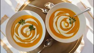Creamy Butternut Squash Soup Recipe | Perfect Comfort Food for Christmas & Winter!