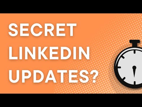 Make LinkedIn profile changes without notifying your network