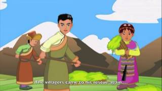 Tibetan Children Story: The boy who cried wolf