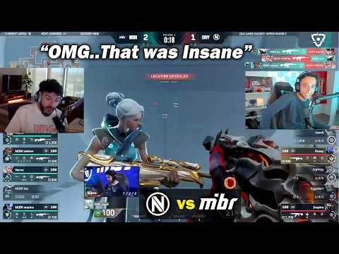 FNS & Tarik react to CRAZY Plays from MIBR vs ENVY - VCT Americas
