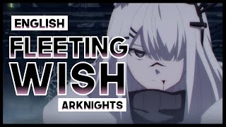 【mew】 Fleeting Wish FrostNova VA ║ Arknights: Perish in Frost OST ║ Full ENGLISH Cover & Lyrics