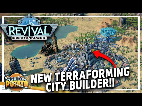 SUPER Innovative New City Builder!! - Revival: Recolonization - 4X Colony Sim Management Game