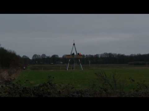 Nieuw geopende uitkijktoren biedt uitzicht over het landschap van Mill