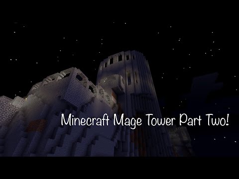 KrazyKat421 - Minecraft Mage Tower Finishes It’s First Level And Gets Some Decorations