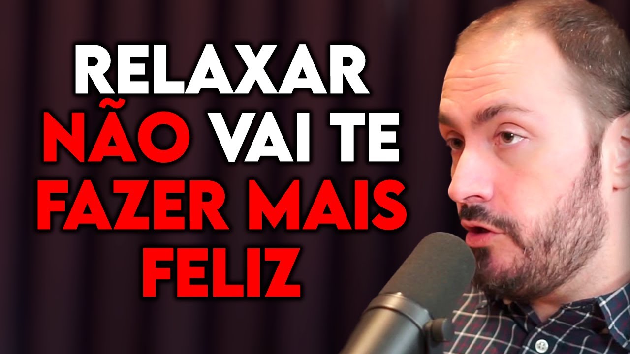 PSICÓLOGO: DESCANSAR ESTÁ TE DEIXANDO MAIS TRISTE! | Lutz Podcast
