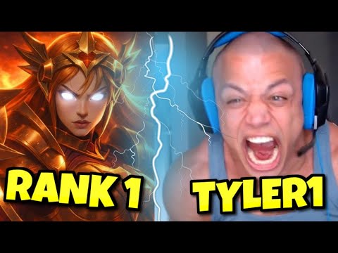 When the RANK 1 Leona teams up with Tyler1 in CHALLENGER...