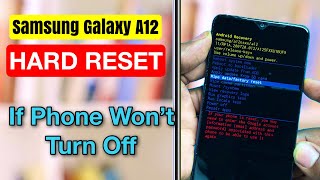 Samsung Galaxy A12 full Factory reset Remove forgotten Password, Lock || Mkopa Samsung Galaxy A12