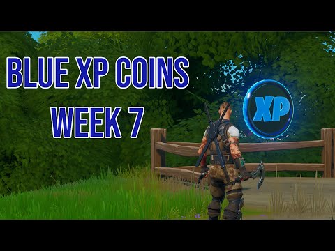 Blue XP Coins Locations in Fortnite Chapter 2 Season 3 Week 7