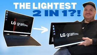 World Record Light?! LG Gram Pro 2-in-1 Hands On