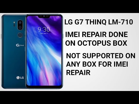Exclusive | LG G7 ThinQ LM-710UM IMEI Repair  | Octopus Box