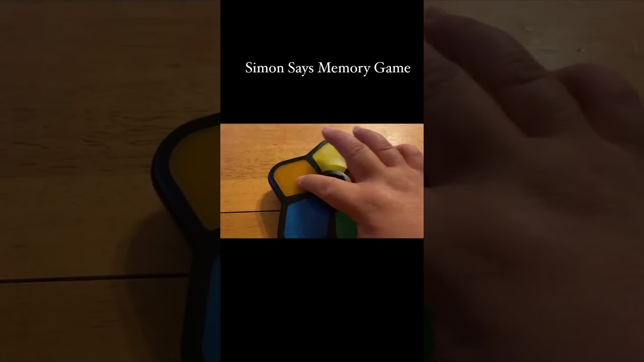 Simon Says Memory Game #glamourmoments #simonsays #toys #memorygames