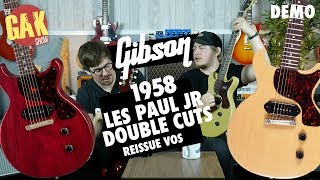 Video thumbnail for Gibson Custom 1958 LPJunior Double Cuts, Reissue VOS by GAK