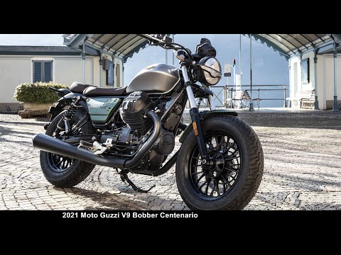 2021 Moto Guzzi V9 Bobber Centenario 100th Anniversary Edition |TM