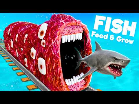 They Put TRAIN EATER in my Feed & Grow Fish