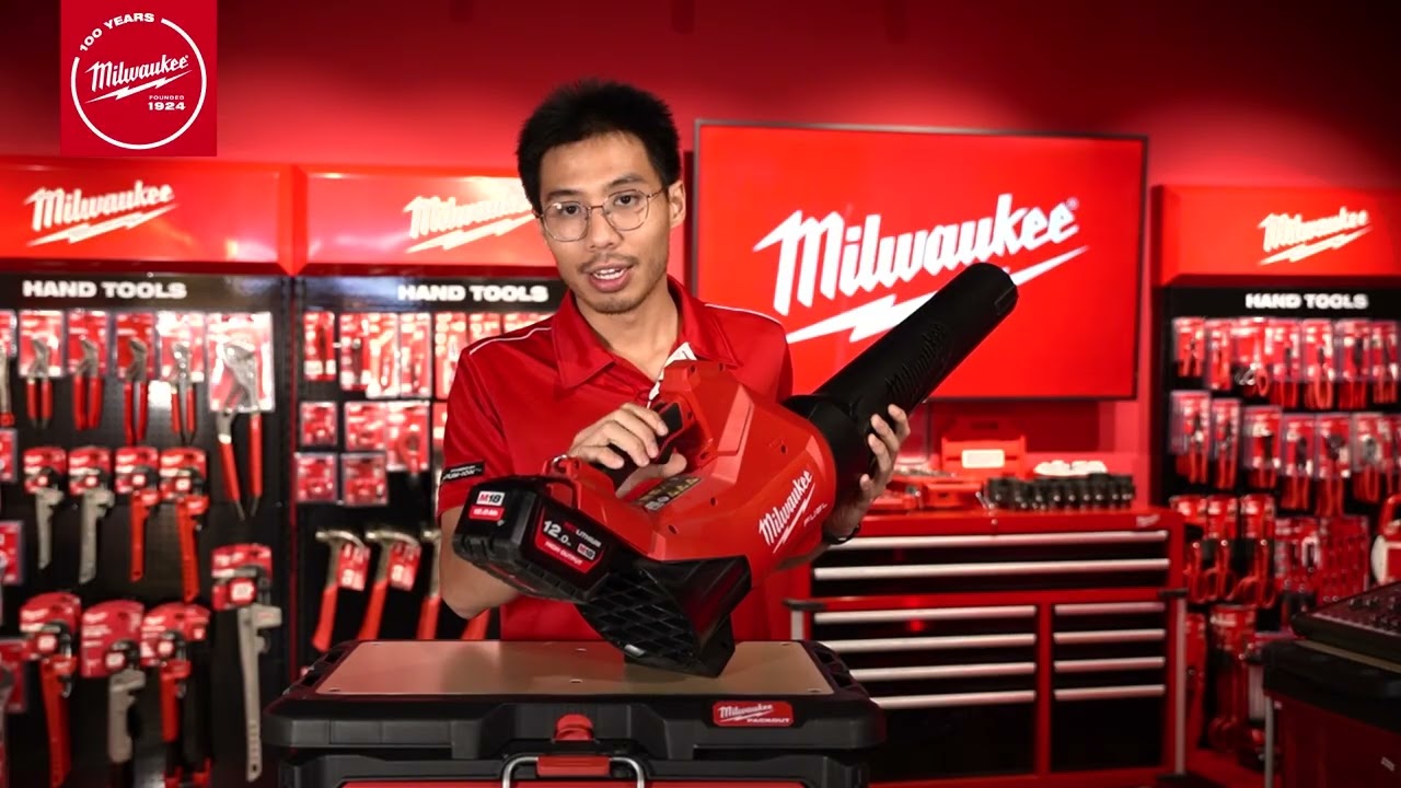 สรุปรีวิว: เปิดตัวเครื่องเป่าใบไม้ไร้สาย Milwaukee M18 FBLG3 แรง เบา เงียบ! จาก Milwaukee Tool Thailand