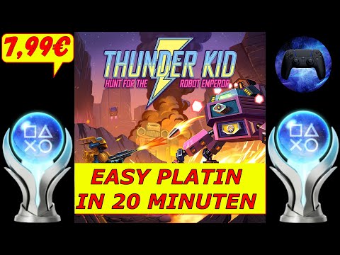 THUNDER KID | PS4 & PS5 Crossbuy | Leichte Platin in 20 Minuten 🏆 | Trophäen Guide