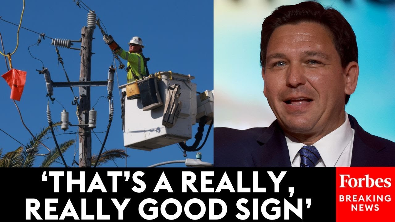 JUST IN: Gov. Ron DeSantis Holds A Press Briefing To Provide An Update On Hurricane Milton Recovery