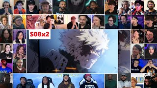 [40+ Reactors] My Hero Academia Season 8 Episode 2 MEGA Reaction Mashup - Boku no Hero Academia