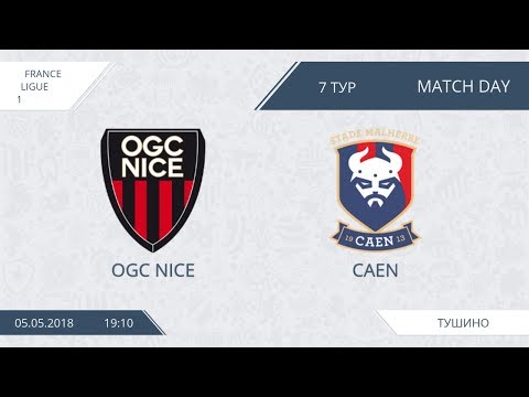 AFL18. France. Ligue 1. Day 7. OGC Nice - Caen.
