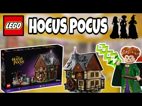 Конструктор Lego Disney Hocus Pocus The Sanderson Sisters Cottage Фокус-покус Діснея: Котедж сестер Сандерсон (21341)