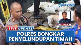 Penyelundupan 6,4 Ton Pasir Timah di Bangka Barat Terungkap, Kabur Diangkut Kapal Hantu ke Malaysia