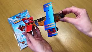 Дерев’яний 3D конструктор Turbo Plane