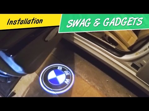 How to Install BMW Door Welcome Lights - 3D Shadow Projector Logo Lights - 3D Laser Shadow Lights
