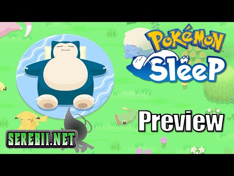 Pok�mon Sleep Preview - A Sleeper Hit? - YouTube