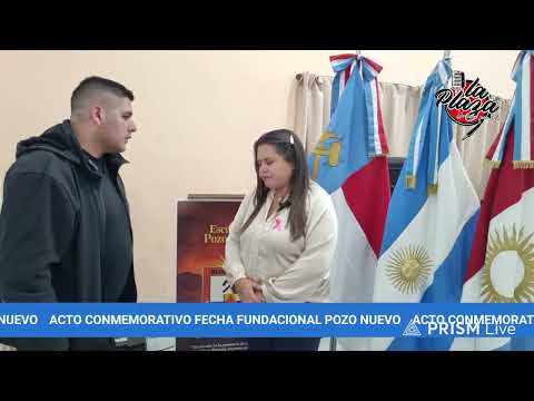 DIA HISTÓRICO EN LA LOCALIDAD DE POZO NUEVO!