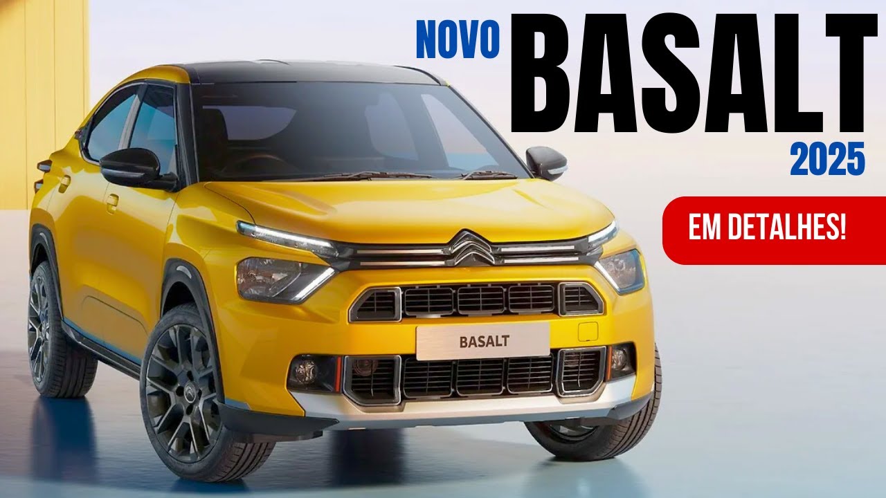 Novo Citroën #Basalt 2025 em DETALHES!