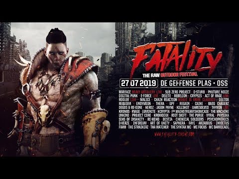 Fatality 2019 - The RAW Outdoor Festival | Warm-up mix by Mindshot