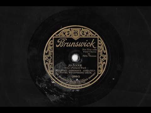 Jo-Anne - Herbert Gordon's Adelphia Hotel Orchestra (Eddy Thomas, Vocal) 1928