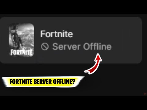 Fortnite SERVER OFFLINE (2024) | Why is my Fortnite Server Offline? | Server offline epic games